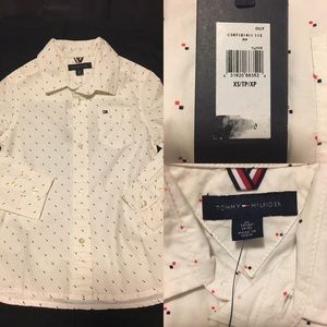 Button down dress shirt, boys xs (4-5)